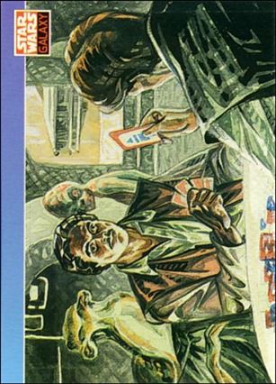 Star Wars Galaxy: Series 1 (Base Set) card 109 Cynthia Martin