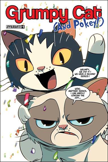 Grumpy Cat & Pokey issue 1 Steve Uy Cover
