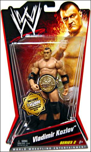 WWE (Series 02) figure 6-B Vladimir Kozlov (with Championship Belt)