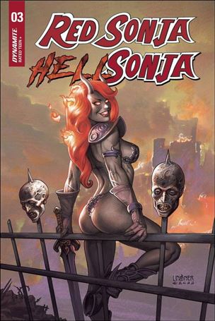 Red Sonja / Hell Sonja issue 3 Joseph Michael Linsner Cover