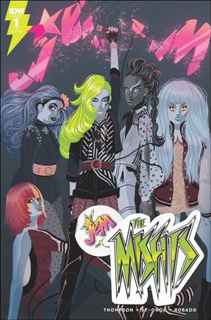 Jem and the Misfits issue 1-D  George Caltsoudas 1:10 Cover