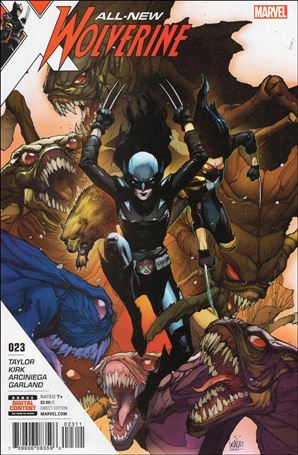 All-New Wolverine  issue 23 Leinil Francis Yu Cover