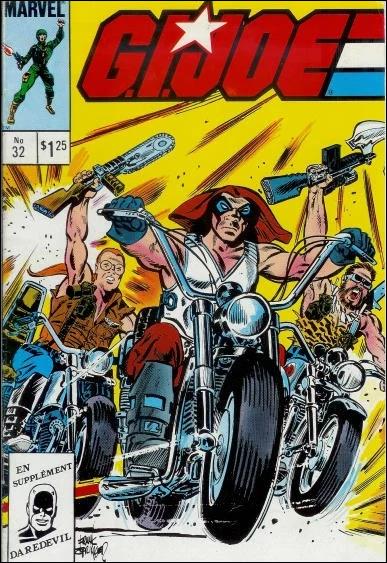 G.I. Joe: A Real American Hero issue 32-D French-Canadian Price Cover