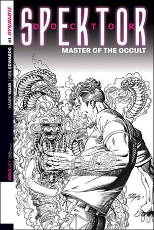 Doctor Spektor: Master of the Occult issue 1-J Bob Layton Black & White Cover