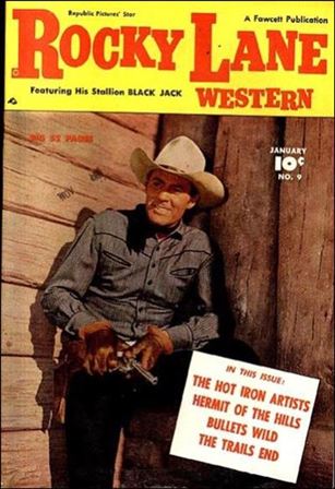 Rocky Lane Western (1949) issue 9