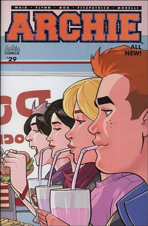 Archie (2015) issue 29-B Pete Woods Milkshake Cover