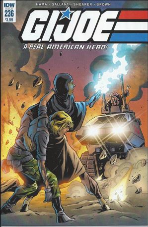 G.I. Joe: A Real American Hero issue 236 S L Gallant Cover