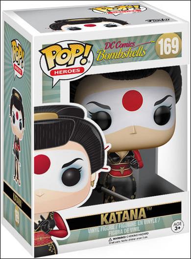POP! Heroes figure 169 Katana