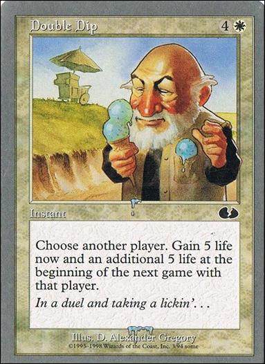 Magic the Gathering: Unglued (Base Set) card 3 Double Dip