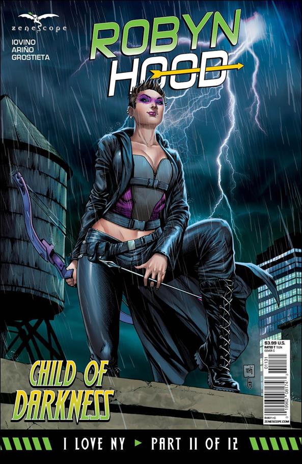 Robyn Hood: I Love NY issue 11-C Mike Krome Cover