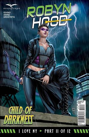Robyn Hood: I Love NY issue 11-C Mike Krome Cover
