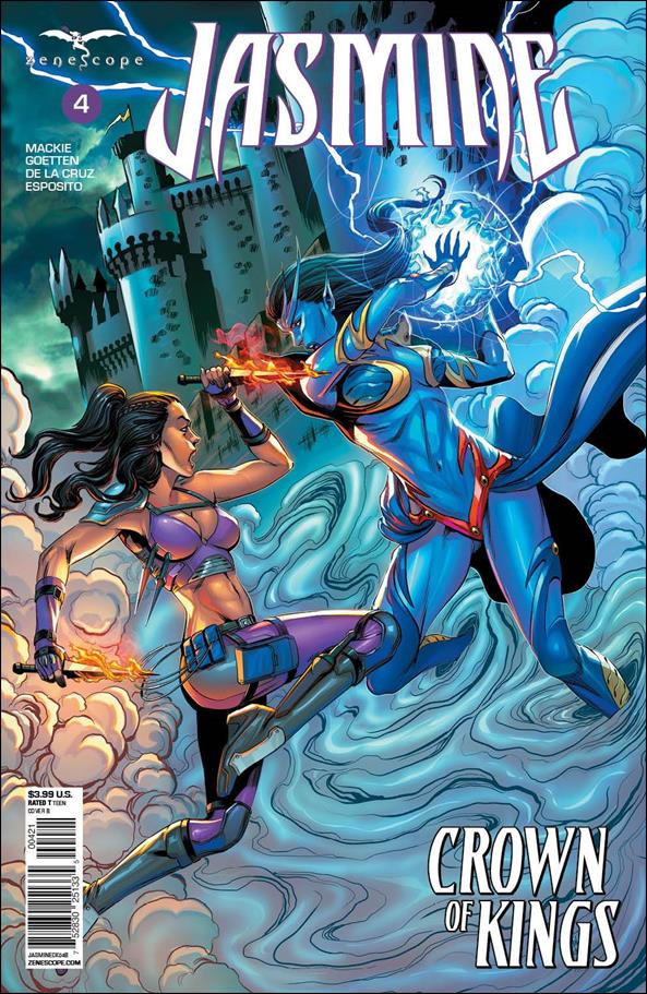 Jasmine: Crown of Kings issue 4-B Allan Otero Cover