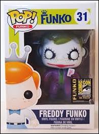 Pop! Funko - Freddy Funko figure 31 Freddy Funko (The Dark Knight Joker) SDCC