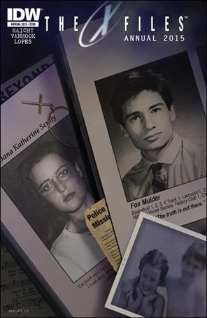X-Files Annual (2014) issue 2015 Russell Walks Cover