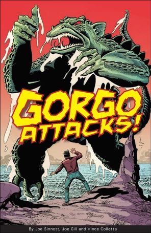 Gorgo Attacks! issue 1-B Joe Sinnott and Ryan Kroboth Cover