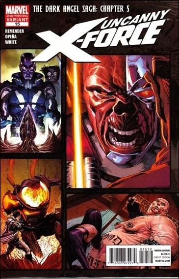 Uncanny X-Force (2010) issue 15-D Jerome Opena Cover (2nd Printing)