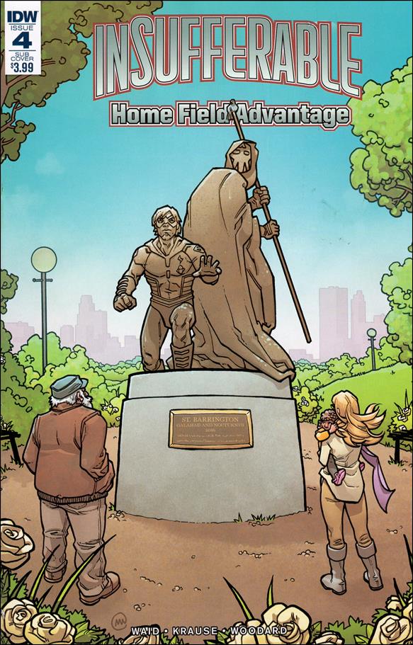 Insufferable: Home Field Advantage issue 4-B Nolan Woodard Subscription Cover