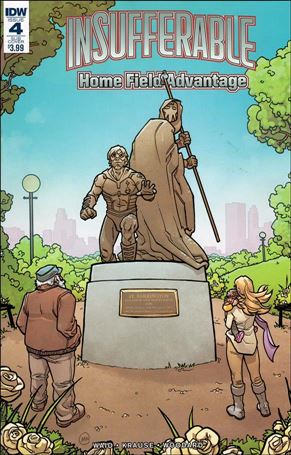 Insufferable: Home Field Advantage issue 4-B Nolan Woodard Subscription Cover