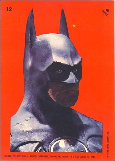 Batman: Series 1 (Sticker Subset) card 12