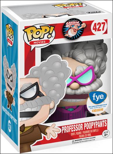 POP! Movies figure 427-B Professor Poopypants (Pink) FYE Exclusive