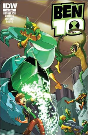 Ben 10 issue 4 Eddie Nunez Cover