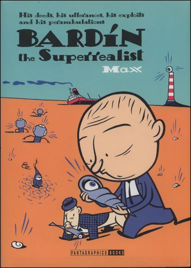 Bardin the Superrealist issue 1 Dust Jacket