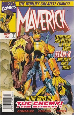 Maverick (1997/09) issue 2 Team X Cover Newsstand Edition