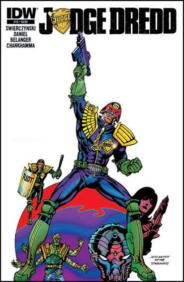 Judge Dredd (2012) issue 15 Brendan McCarthy Cover