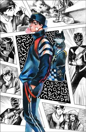 Power Rangers issue 17-H Rian Gonzales 1:Store Virgin Cover