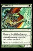 Magic the Gathering: Mirrodin (Base Set) card 121 Groffskithur