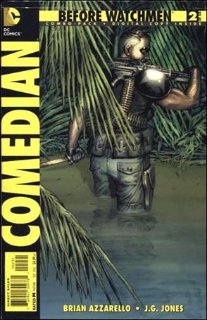 Before Watchmen: Comedian issue 2-C Unbagged J.G. Jones Cover Combo Pack