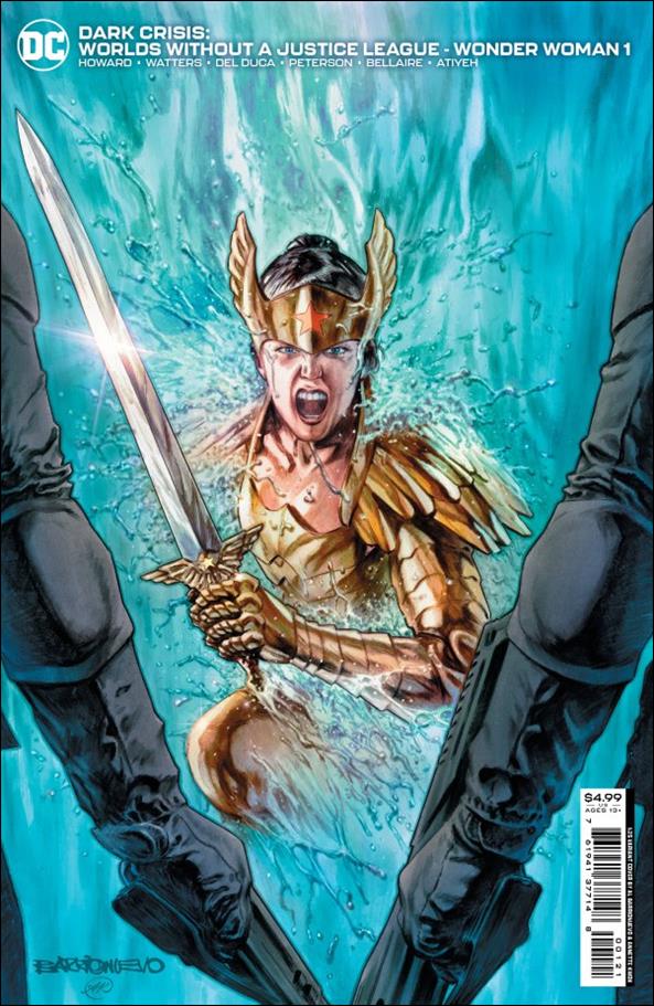 Dark Crisis: Worlds Without a Justice League - Wonder Woman issue 1-B Al Barrionuevo 1:25 Cover