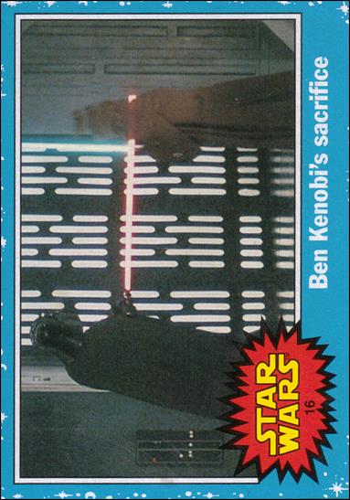 Star Wars Heritage  (Base Set) card 16 Ben Kenobi's sacrifice