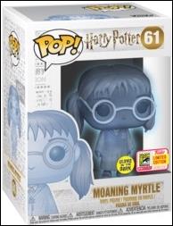 POP! Harry Potter figure 61 Moaning Myrtle (Glow) SDCC 2018