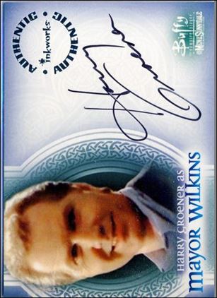 Buffy the Vampire Slayer: Men of Sunnydale (Autograph Subset) card A5 Harry Groener as Mayor Wilkins