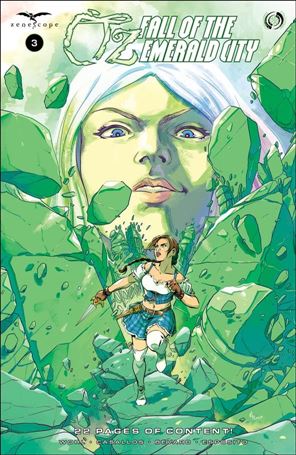 Oz : Fall of the Emerald City issue 3-B Manuel Preitano Cover