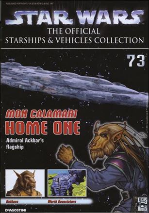 Star Wars: The Official Starships & Vehicles Collection issue 73 Mon Calamari Home One