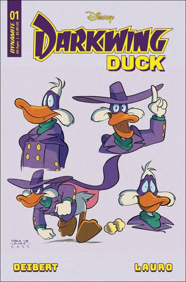 Darkwing Duck (2023) issue 1-P Carlo Lauro 1:100 Character Design Cover