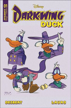 Darkwing Duck (2023) issue 1-P Carlo Lauro 1:100 Character Design Cover