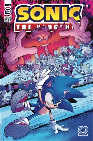 Sonic the Hedgehog (2018) issue 33-B Gigi Dutriex Cover