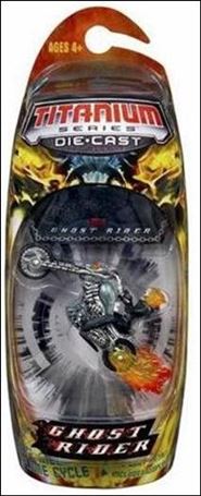 Ghost Rider Movie (Titanium Series) figure 2 Ghost Rider and Flame Cycle