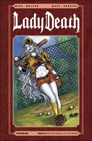 Lady Death (2010) issue 25-H Sexy Sport Baseball Cover 1/350