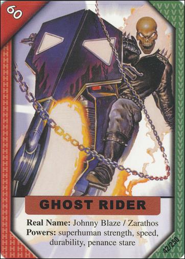 Marvel ReCharge: Inaugural Edition (Base Set) card 42 Ghost Rider