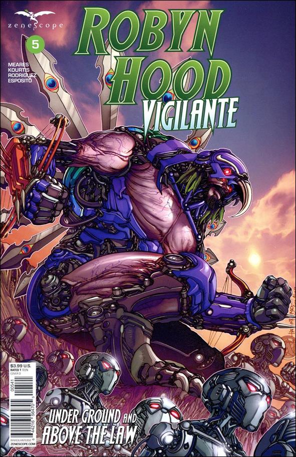 Robyn Hood: Vigilante issue 5-D Harvey Tolibao Cover