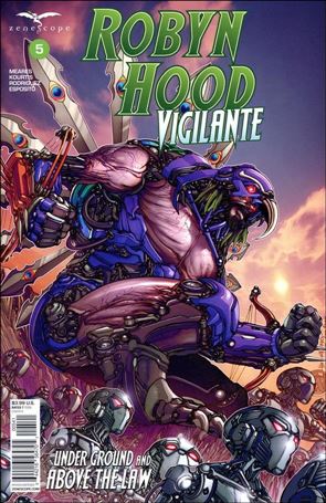Robyn Hood: Vigilante issue 5-D Harvey Tolibao Cover