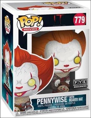 POP! Movies figure 779 Pennywise with Beaver Hat FYE Exclusive