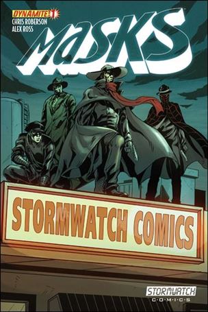 Masks issue 1-SV Stormwatch Comics Store Cover