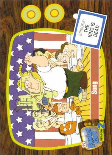 Family Guy Season Two (Base Set) card 32 Song