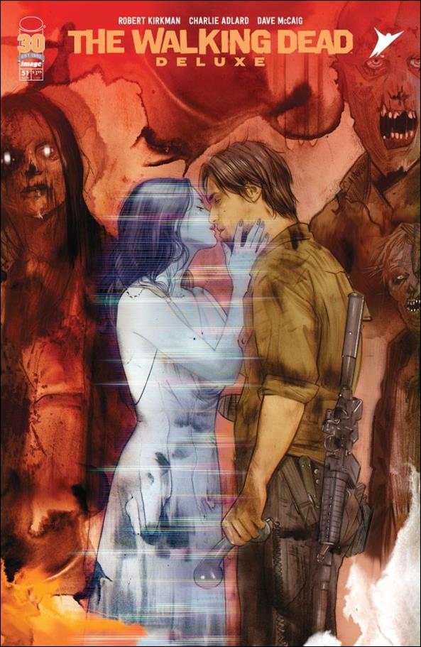Walking Dead Deluxe issue 51-C Tula Lotay Cover