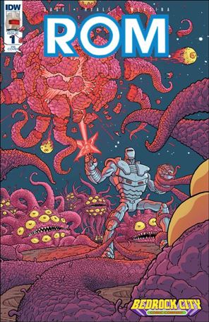 ROM (2016) issue 1-P Nick Pitarra Bedrock City Comics Cover